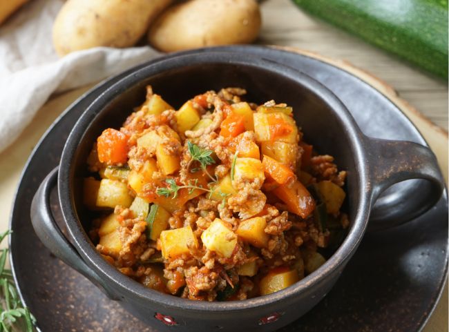 Kartoffel-Zucchini Eintopf Kartoffel-Zucchini Eintopf