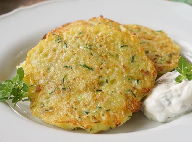 Kartoffel-Zucchini-Puffer