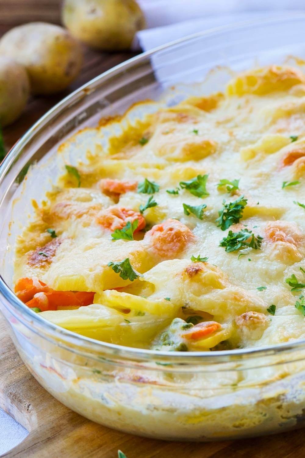 Omas Schneller Kartoffelauflauf Mit Sahne PJVSA