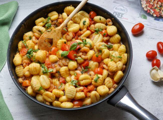 Kartoffelbrei Resteverwertung - Gnocchi