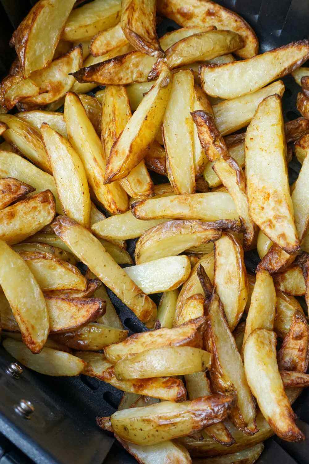 Kartoffelecken aus der Heißluftfritteuse – so knusprig