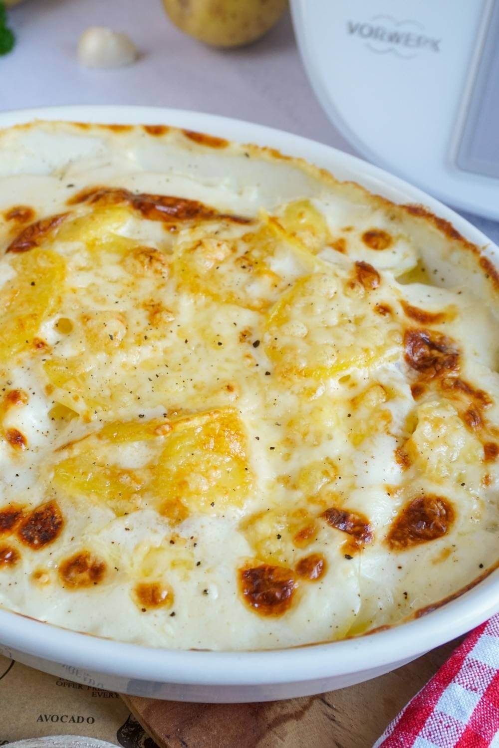 Kartoffelgratin Thermomix Rezept Kartoffelgratin Thermomix Rezept
