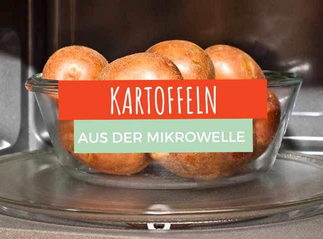 Kartoffeln in der Mikrowelle garen