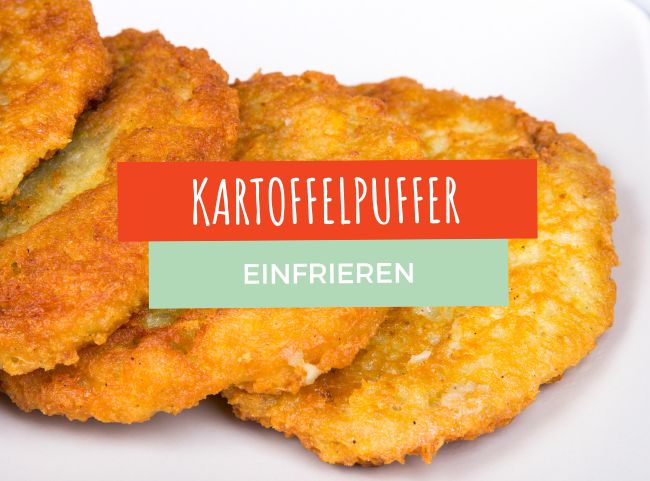 Kartoffelpuffer einfrieren