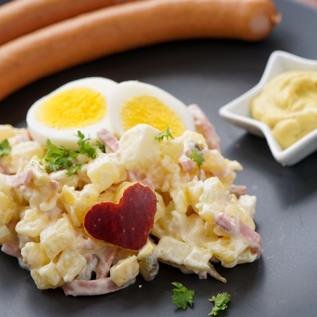 Kartoffelsalat mit Würstchen