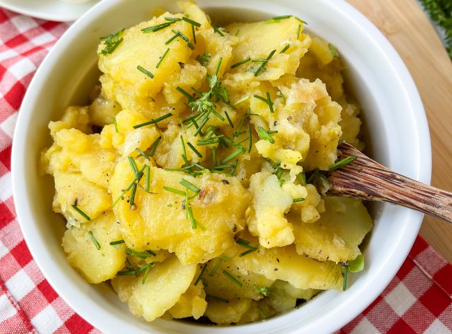 Schwäbischer Kartoffelsalat Schwäbischer Kartoffelsalat