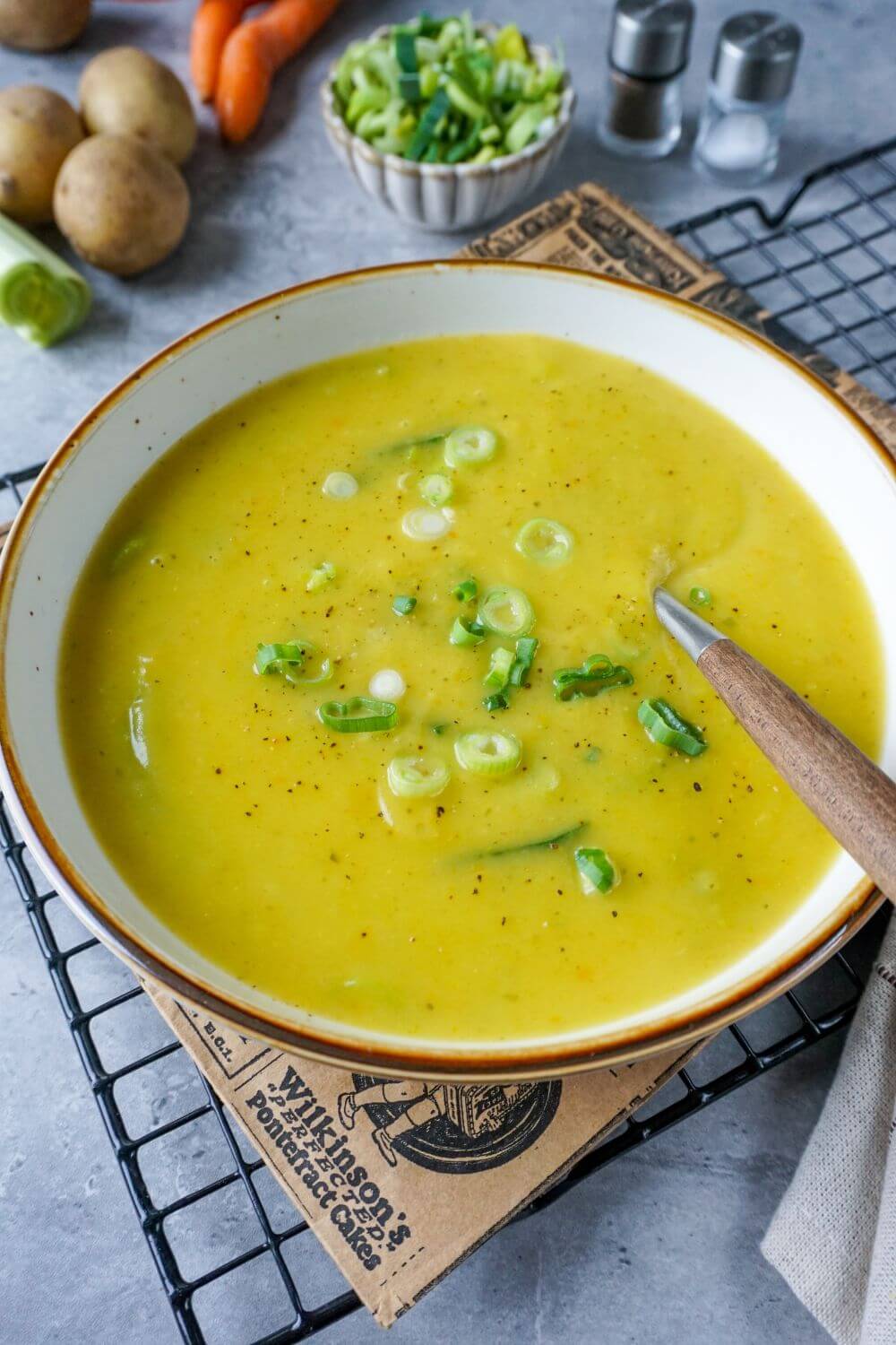 Lauch-Kartoffelsuppe Lauch-Kartoffelsuppe