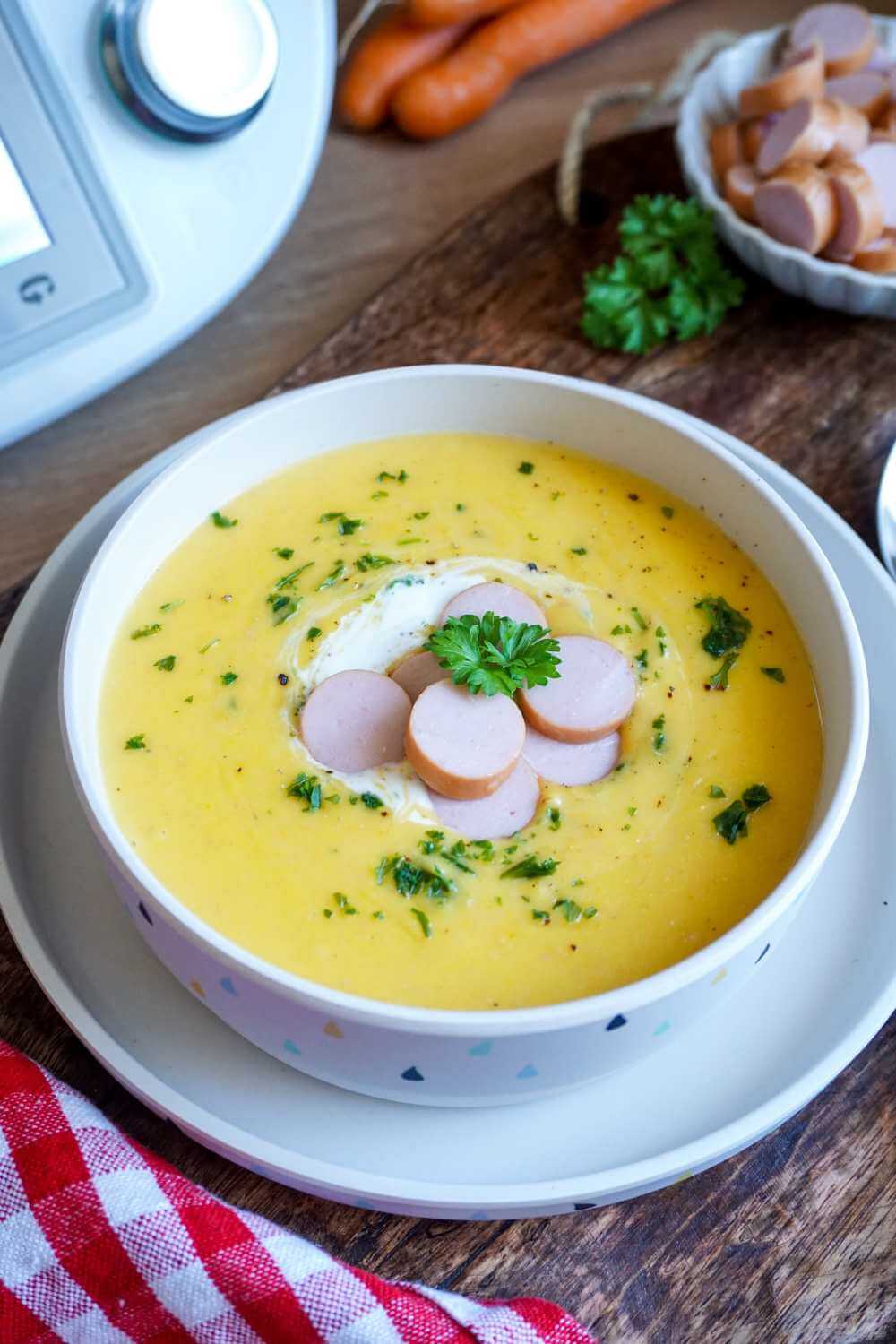 Kartoffelsuppe Thermomix Rezept Kartoffelsuppe vor Thermomix