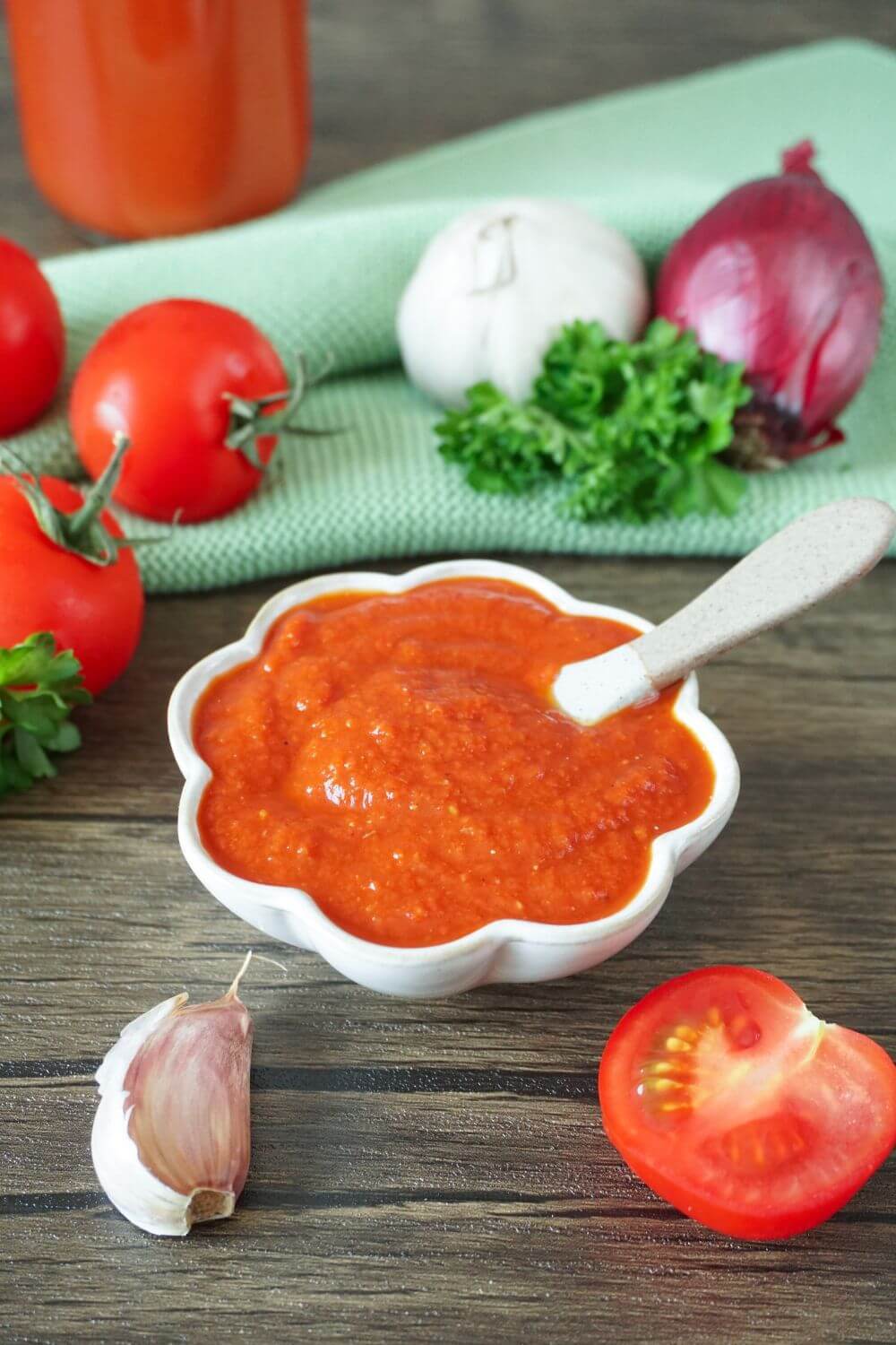 Ketchup selber machen - mein einfaches Rezept ohne Zucker