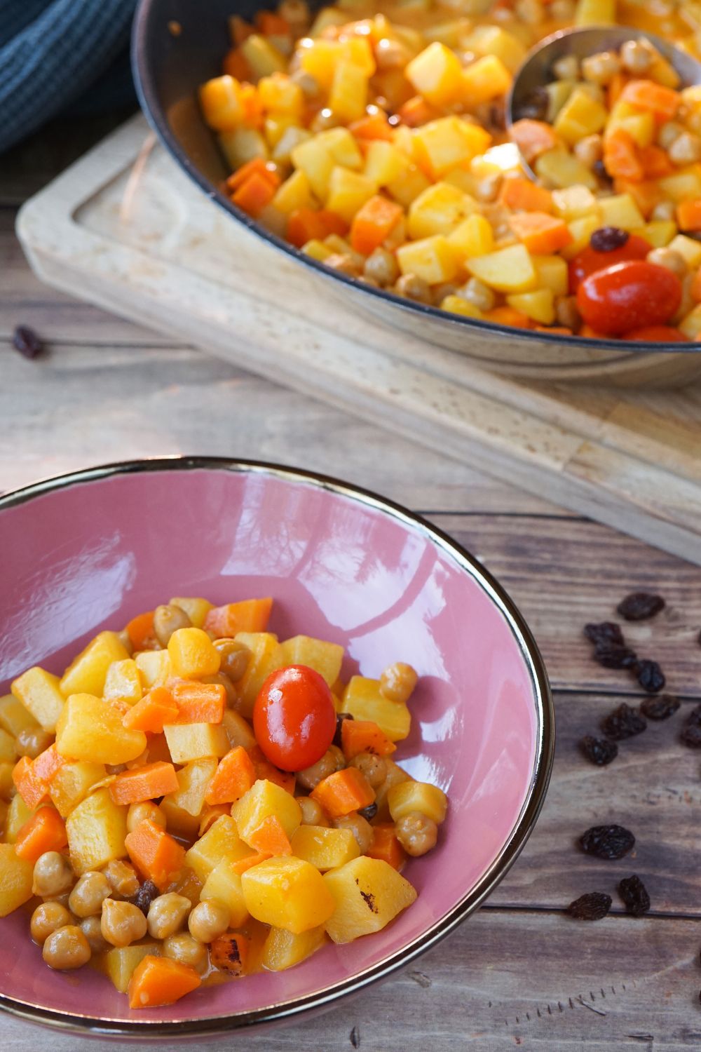 Veganer Kichererbsentopf Veganer Kichererbsentopf