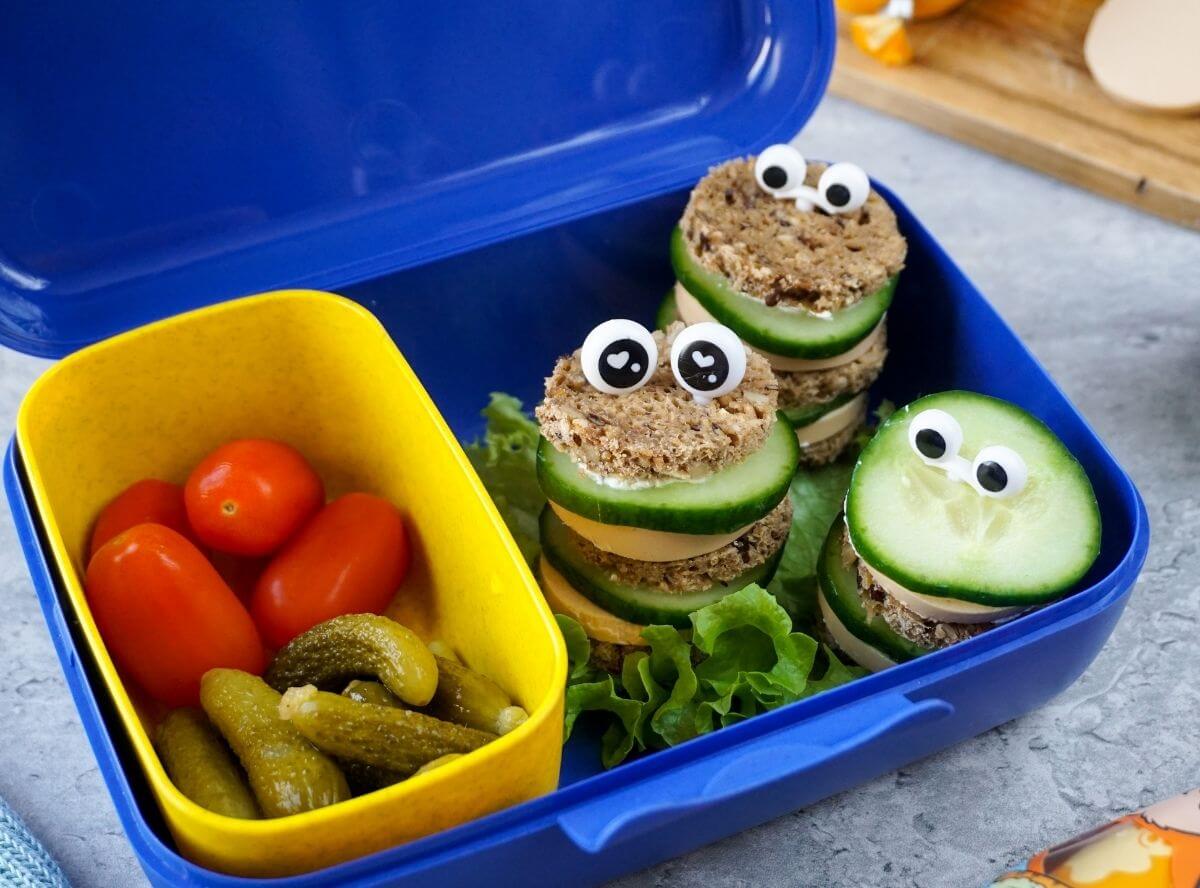 Kindergarten Brotbox Frühstück