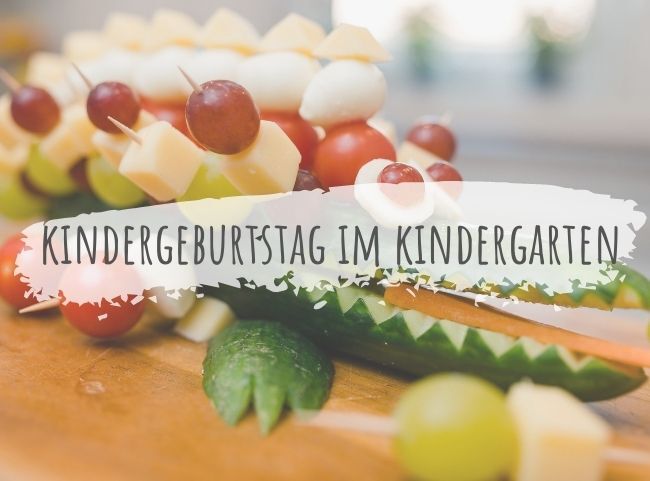 Kindergeburtstag im Kindergarten