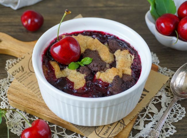 Kirsch Crumble
