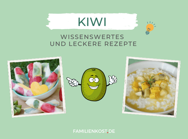 Kiwi - kleine Frucht mit hohem Vitamin-C Gehalt