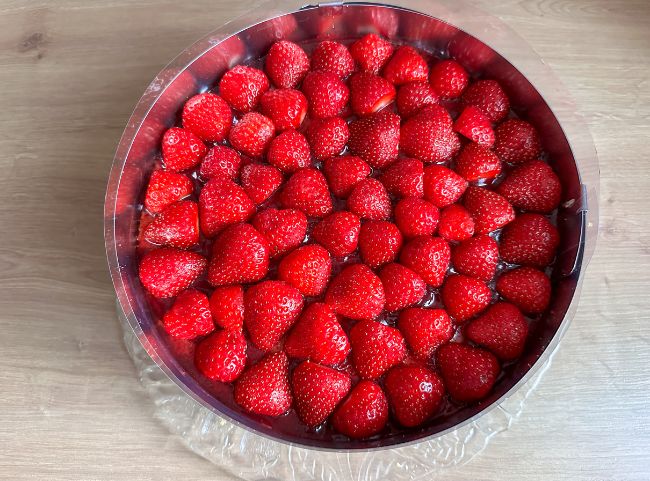 klassische Erdbeertorte