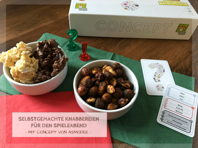 Knabbereien für den Spieleabend mit Concept von Asmodee Knabbereien für den Spieleabend mit Concept von Asmodee