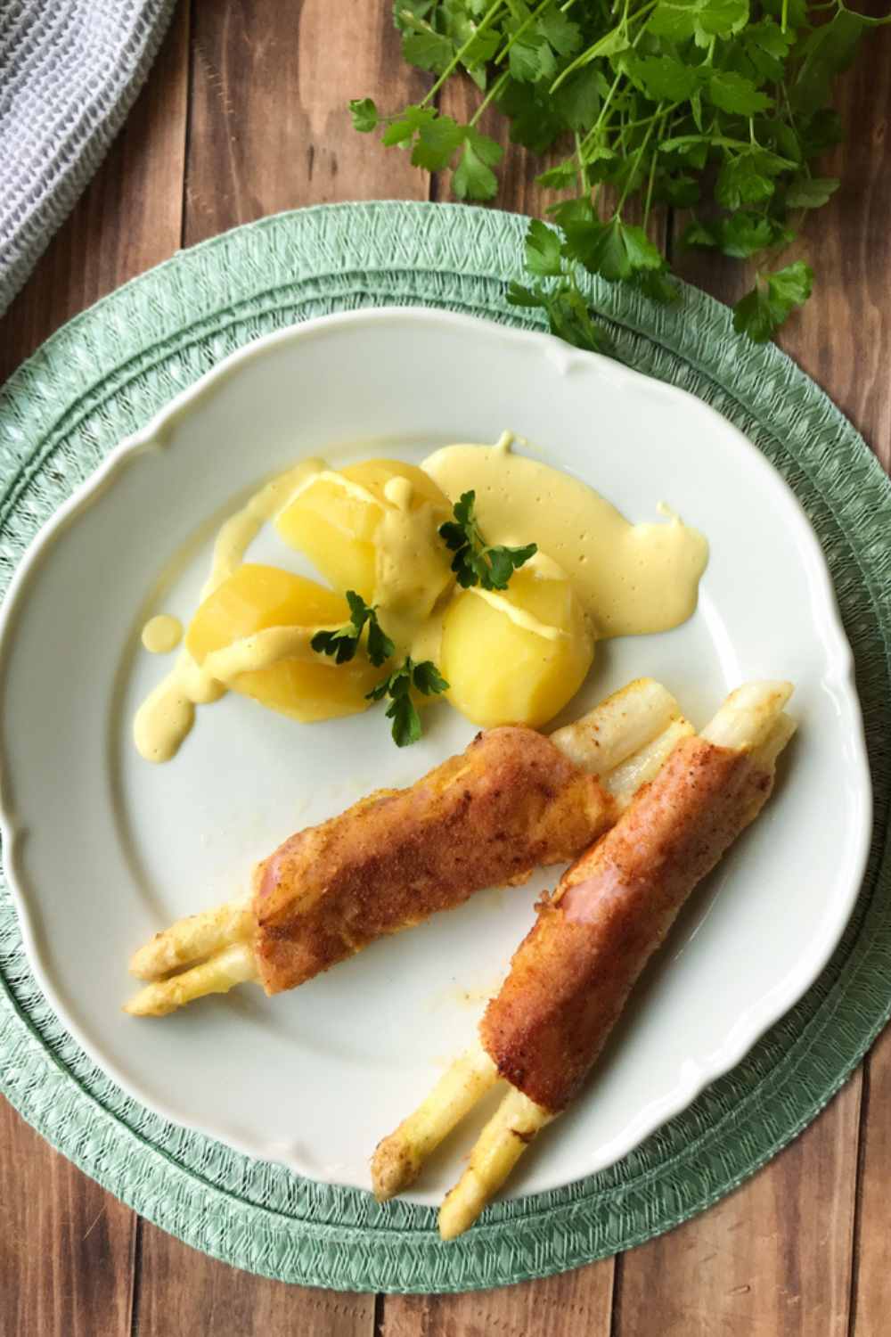 Spargel Cordon Bleu