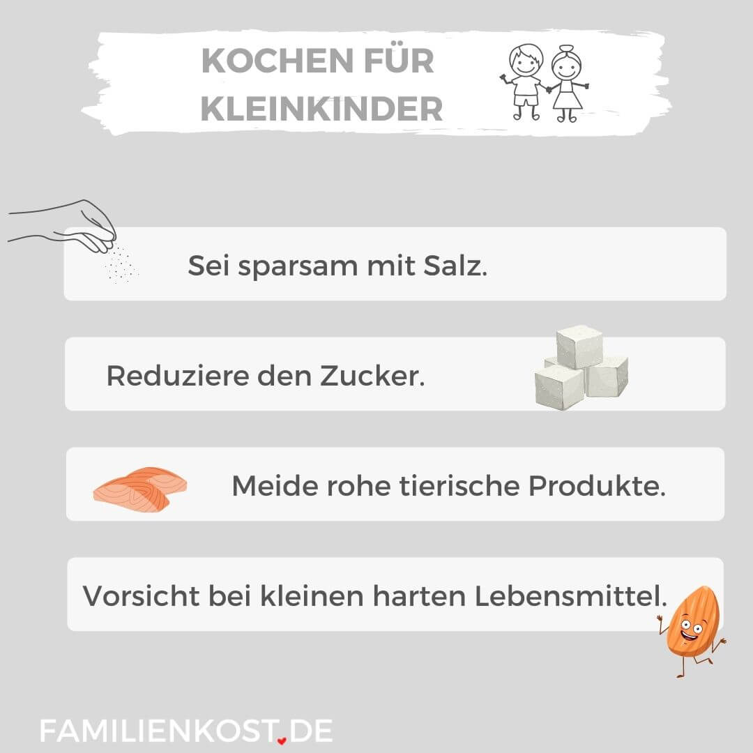 Kochen für Kleinkinder