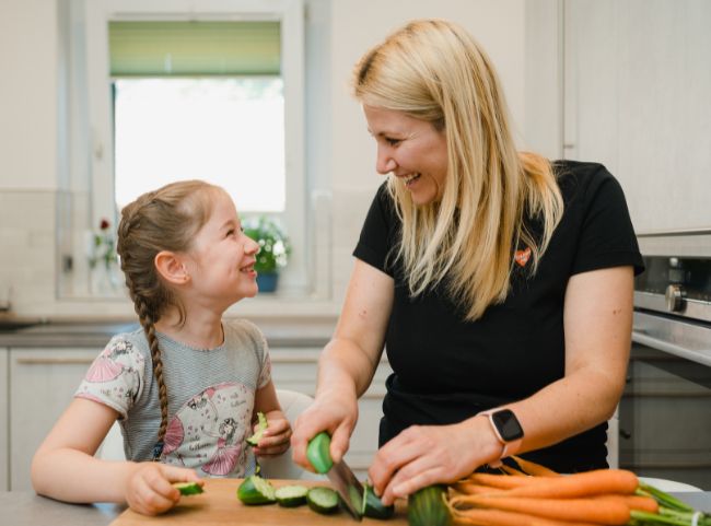 Kochen mit Kindern