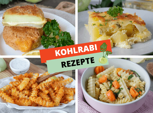 Kohlrabi Rezepte| Lieblingsrezepte mit Kohlrabi