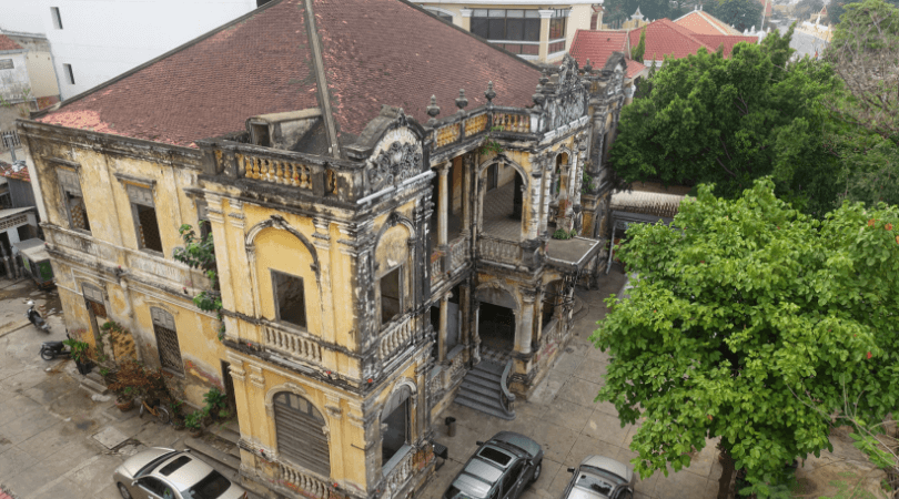 Kolonialbau Phnom Penh Kambodscha Kolonialbau Phnom Penh Kambodscha