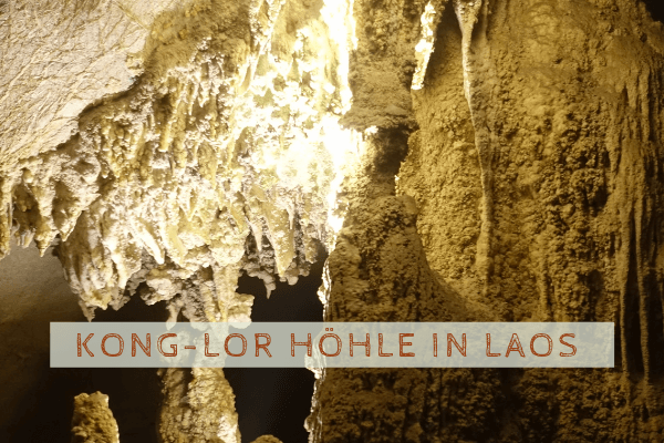 Konglor Höhle - Naturwunder in Laos