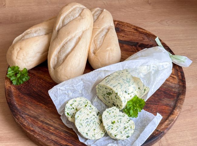 Kräuterbaguette selber machen Zutaten