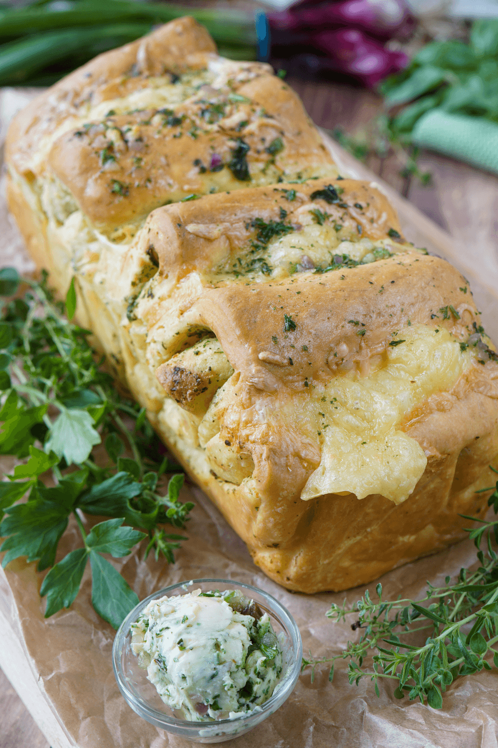 Kräuterfaltenbrot