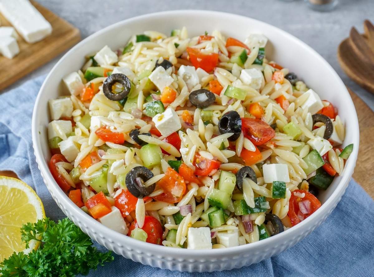 Kritharaki-Salat: Mein schneller Rezept-Hit nach griechischer Art!
