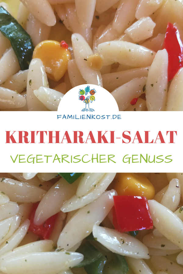 Kritharaki Salat vegetarisch Kritharaki Salat vegetarisch