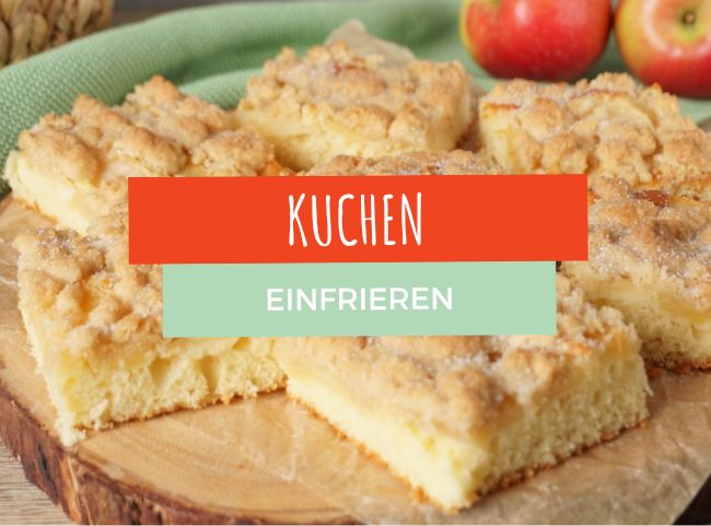 Kuchen einfrieren