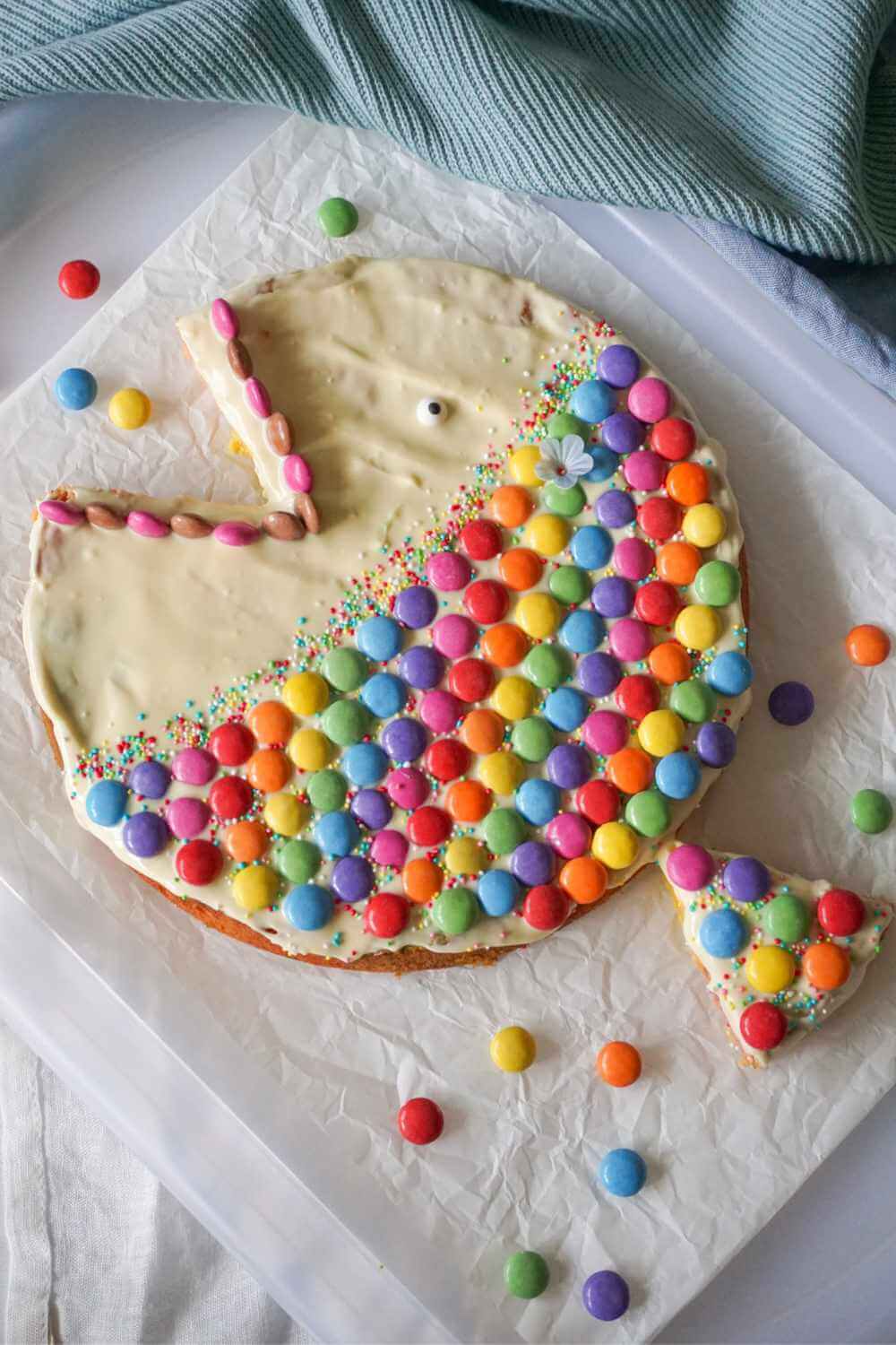 Regenbogenfisch Kuchen