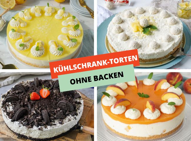 Die besten Kühlschranktorten Rezepte