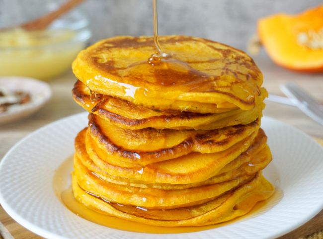 Kürbis-Pancakes 