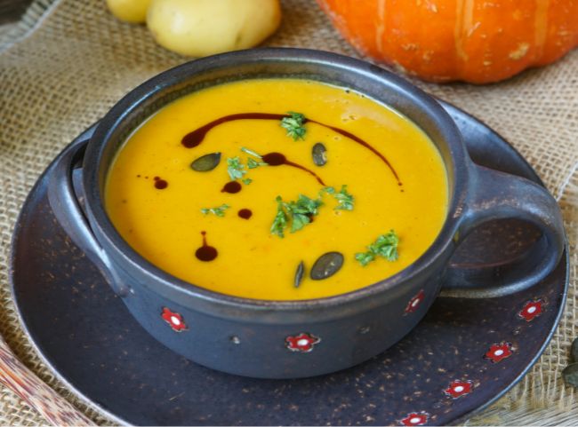 Kürbiscremesuppe - schnelles & einfaches Rezept