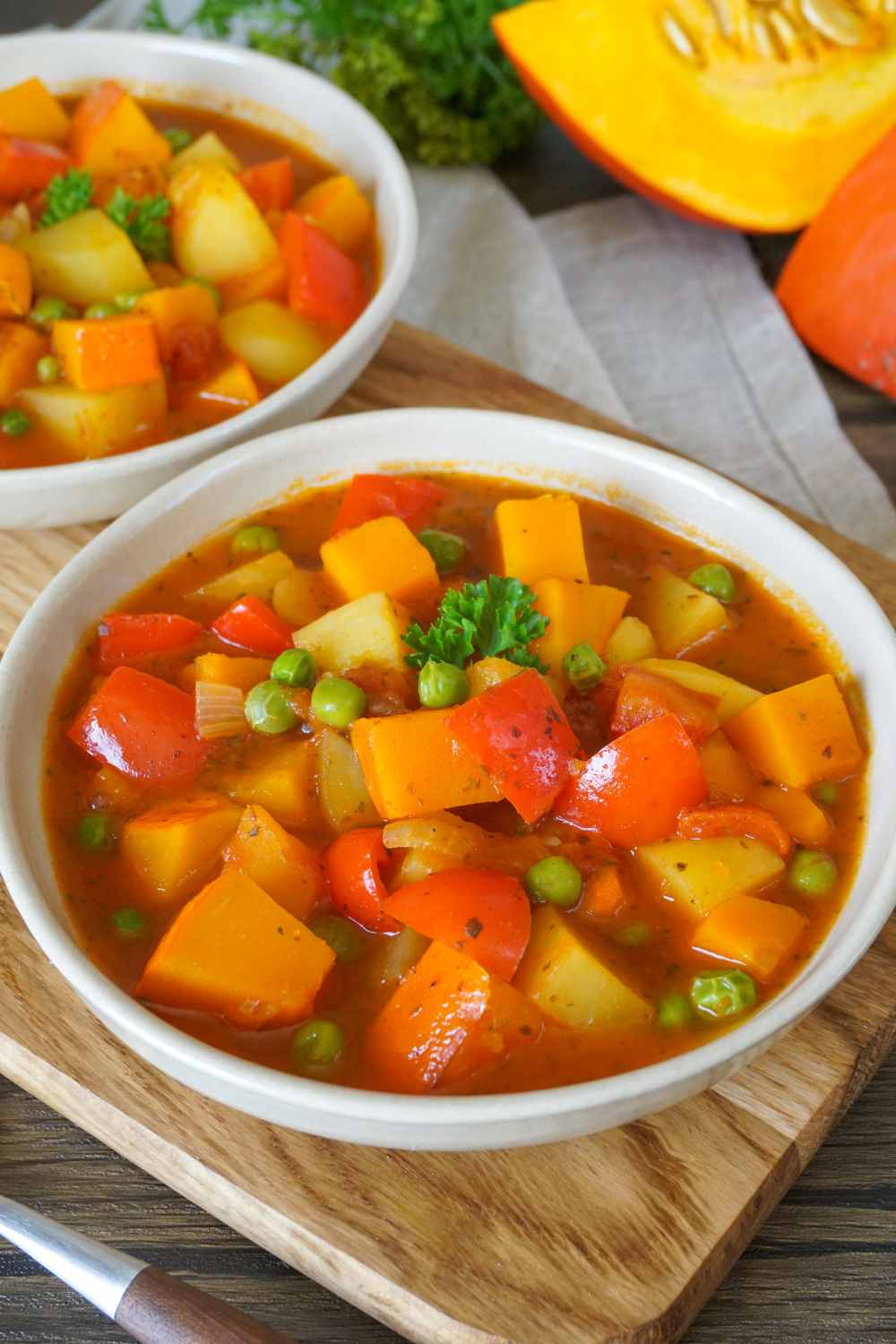Kürbisgulasch ohne Fleisch Kürbisgulasch ohne Fleisch