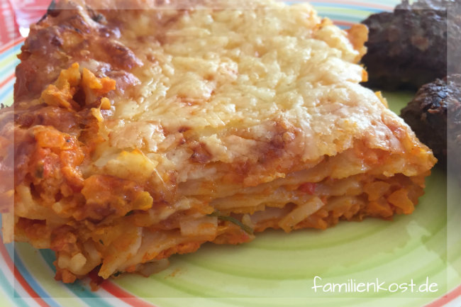 Kinderrezept Kürbislasagne Kinderrezept Kürbislasagne