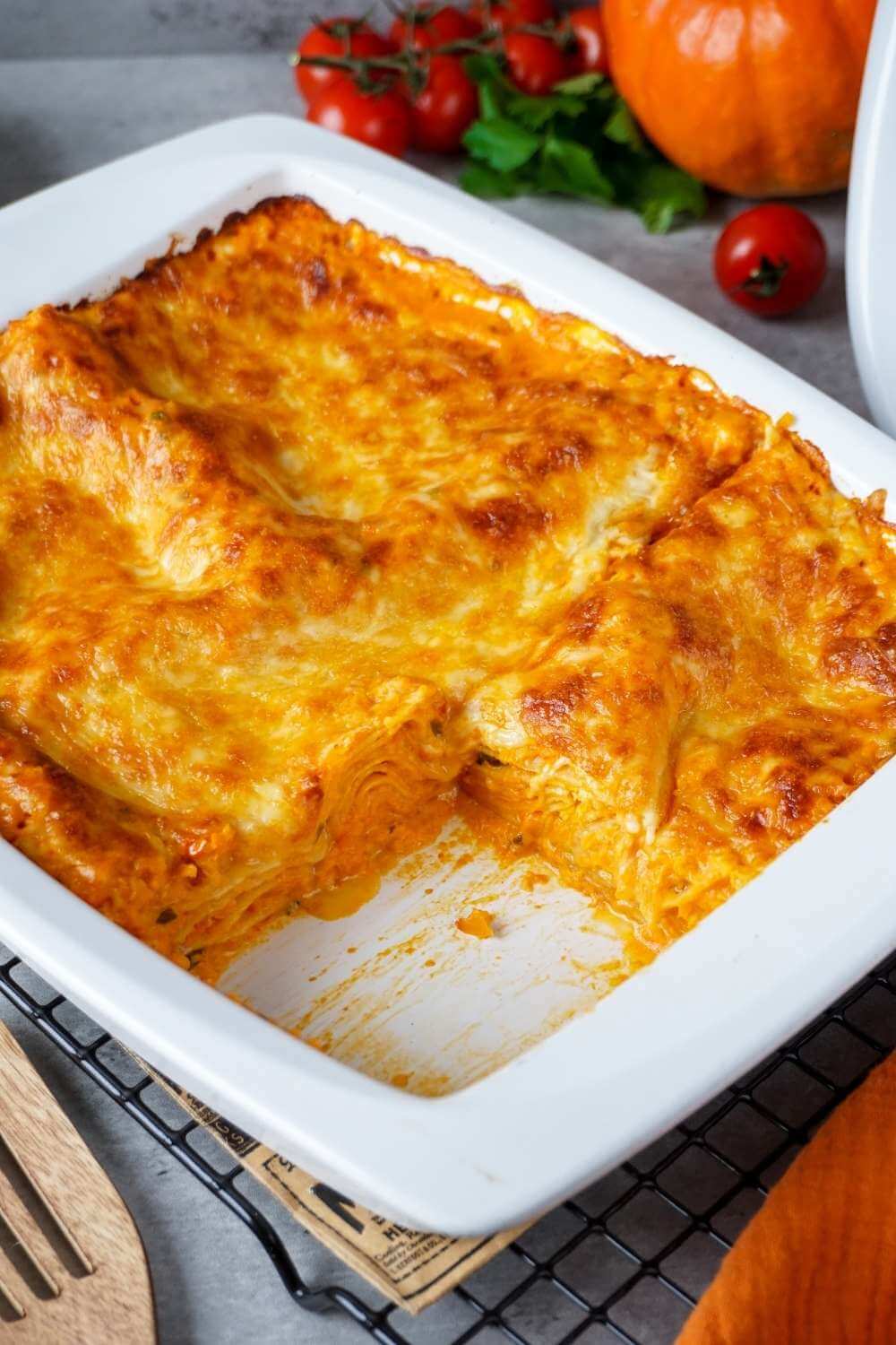 Kürbislasagne aus dem Thermomix