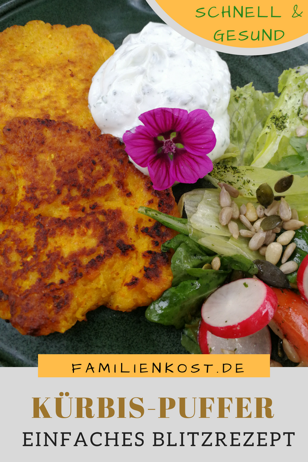 Kürbispuffer Rezept auch für den Thermomix Kürbispuffer Rezept auch für den Thermomix