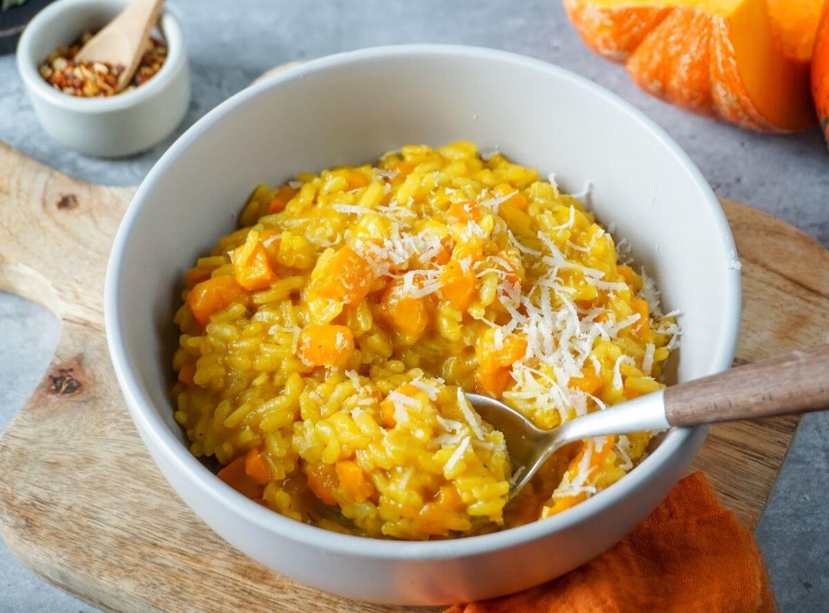Kürbisrisotto - ganz einfach & cremig