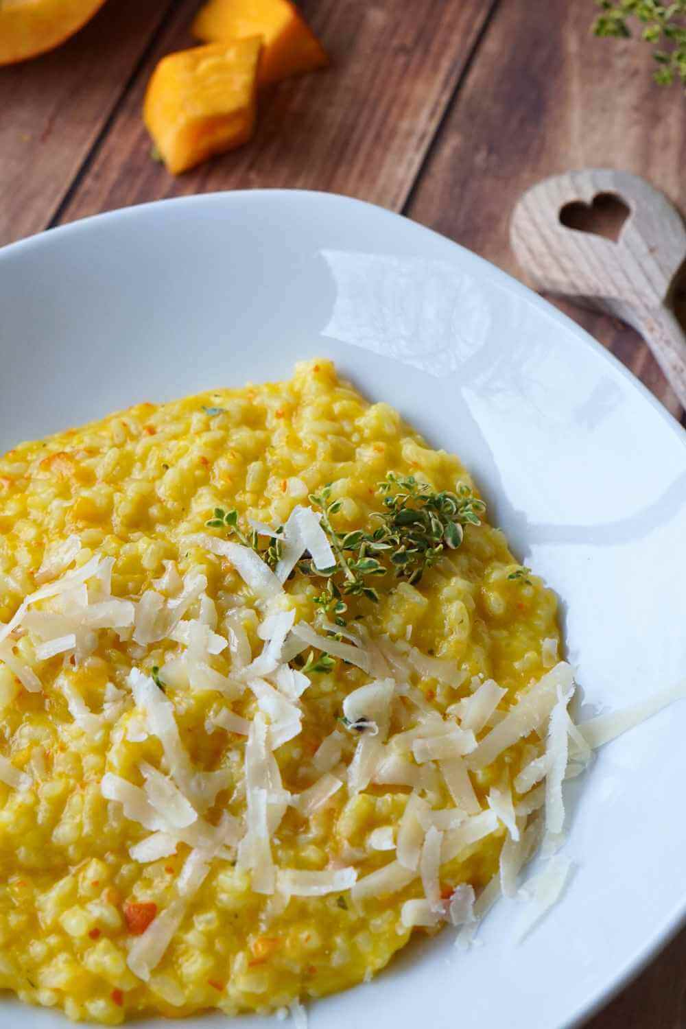 Kürbisrisotto