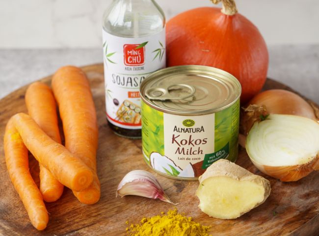 Kürbissuppe Kokosmilch Zutaten Kürbissuppe Kokosmilch Zutaten