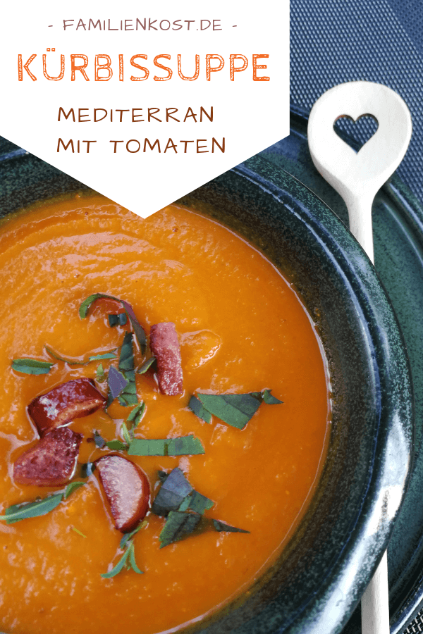 Kürbissuppe mit Tomaten Kürbissuppe mit Tomaten