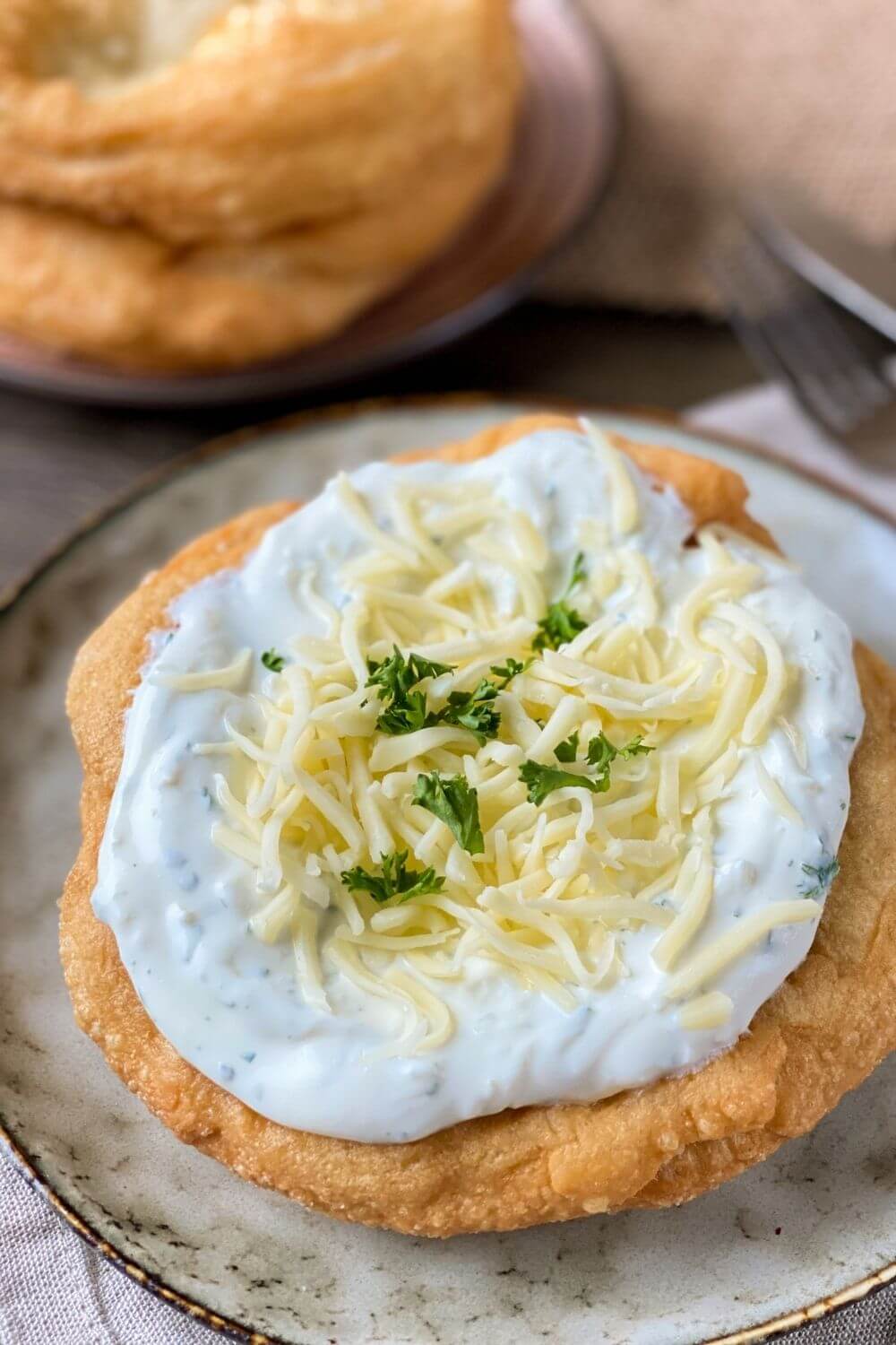 Langos ungarisch Langos ungarisch