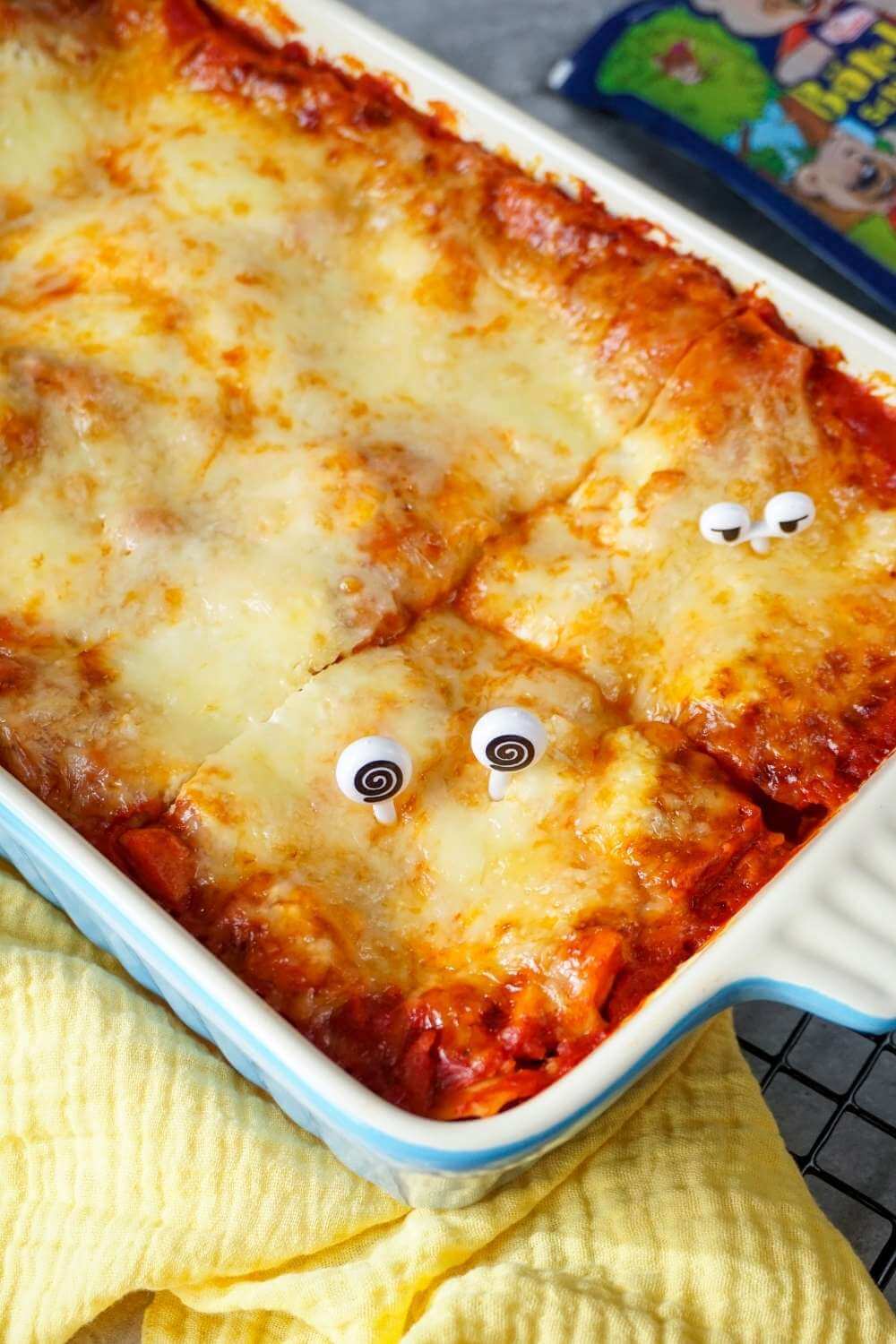 SchlaWiener Würstchen-Lasagne