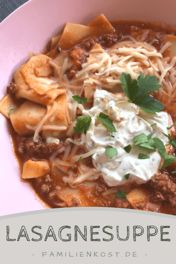 Lasagnesuppe Lasagnesuppe