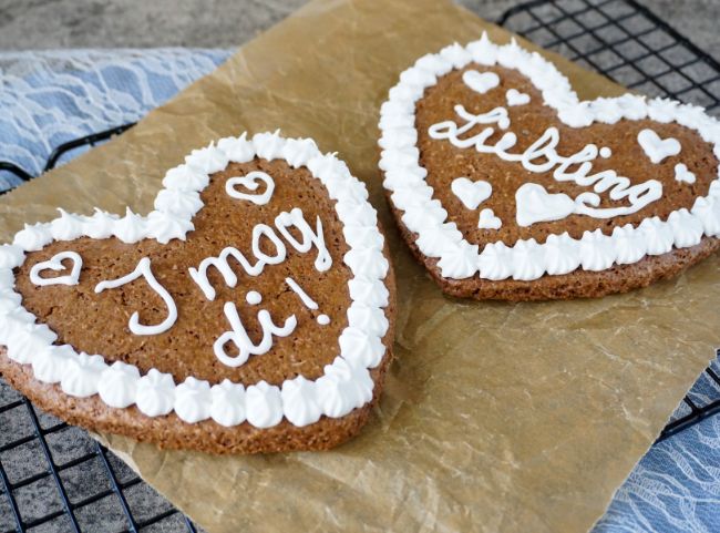 Lebkuchenherzen Oktoberfest