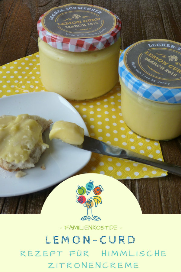 Lemon Curd selber machen Lemon Curd selber machen