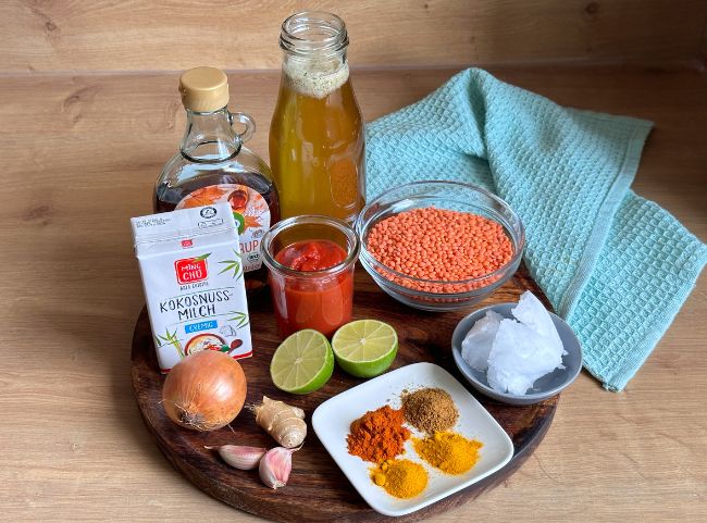 Linsen-Dal Rezept Linsen-Dal Rezept
