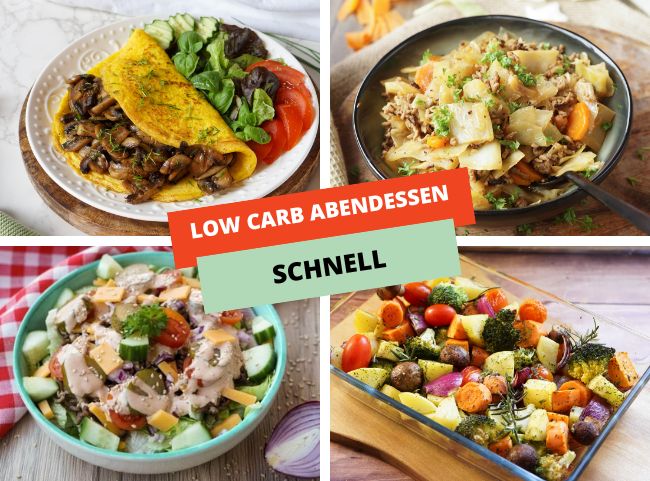 Low Carb Abendessen schnell Low Carb Abendessen schnell